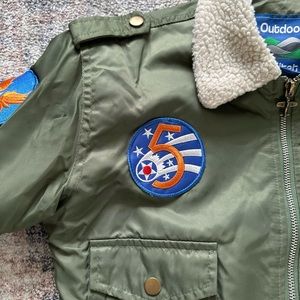 Outdoor Habitat kids Air Force Bomber Jacket